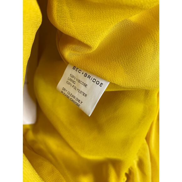 Bec + Bridge Hibiscus Golden Mini Dress 2 - Picture 10 of 12